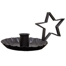 FLUTED CANDLE PAN WITH STAR HANDLE