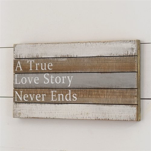 True Love Story Sign