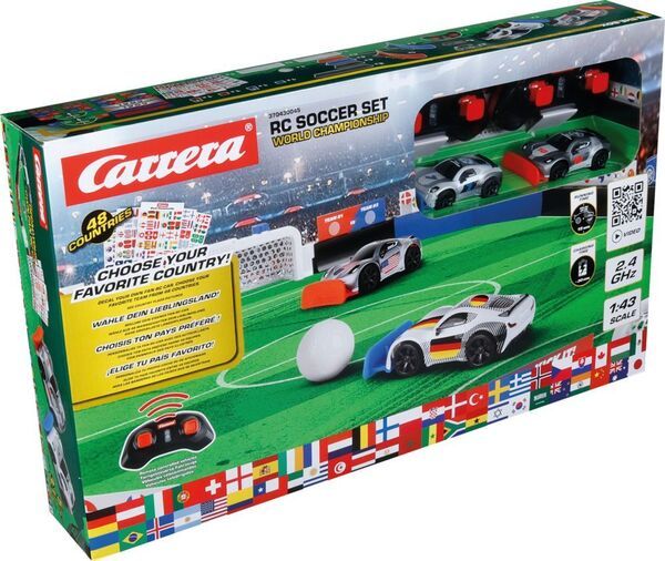 CARRERA RC SOCCER SET - WORLD CHAMPIONSHIP