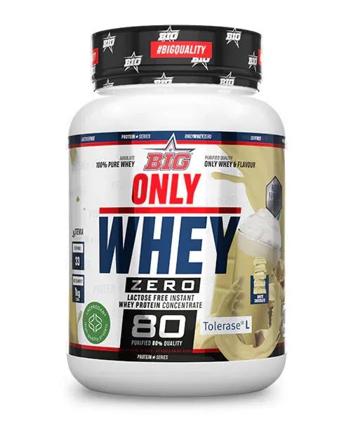 Big Only Whey Zero Protein Isolate- White Chocolate
