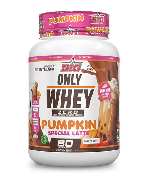 Big Only Whey Zero Protein Isolate- Pumpkin Special Latte