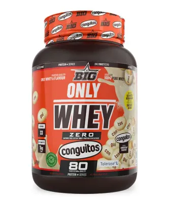 Big Only Whey Zero Protein Isolate- Conguitos White