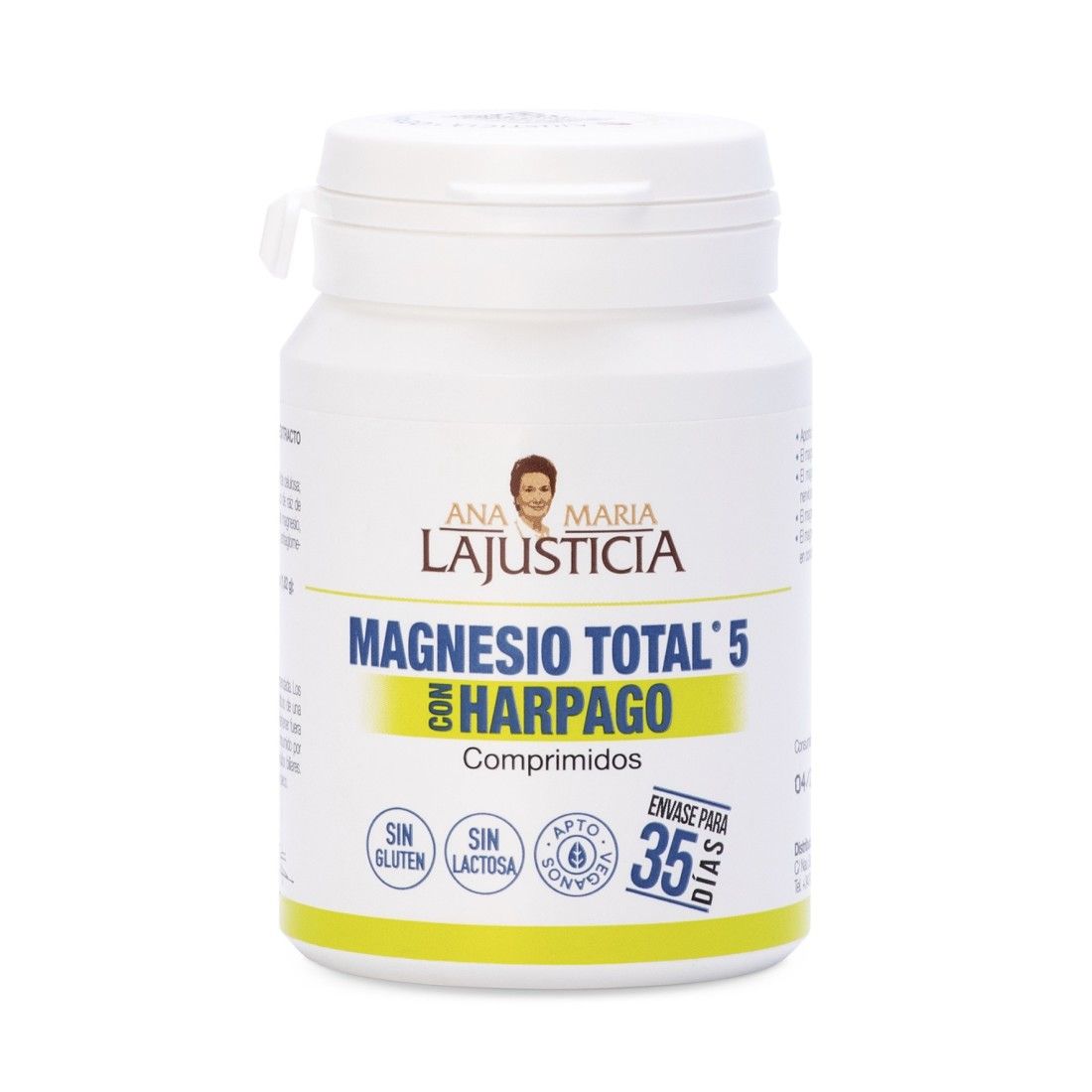 MAGNESIO TOTAL 5 CON HARPAGO (70 comp.) - Ana Maria LaJusticia