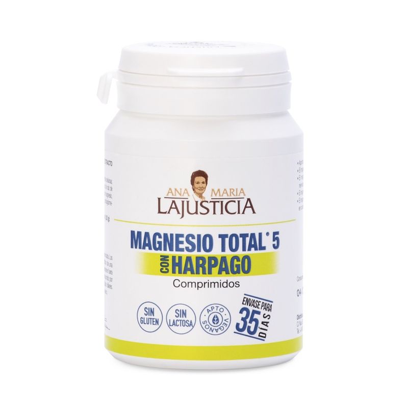 MAGNESIO TOTAL 5 CON HARPAGO (70 comp.) - Ana Maria LaJusticia