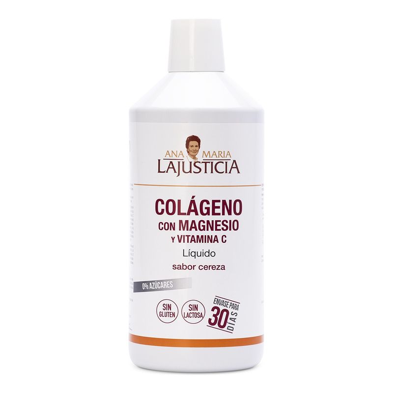 COLAGENO CON MAGNESIO + VIT.C Sabor cereza (1L) - Ana Maria LaJusticia