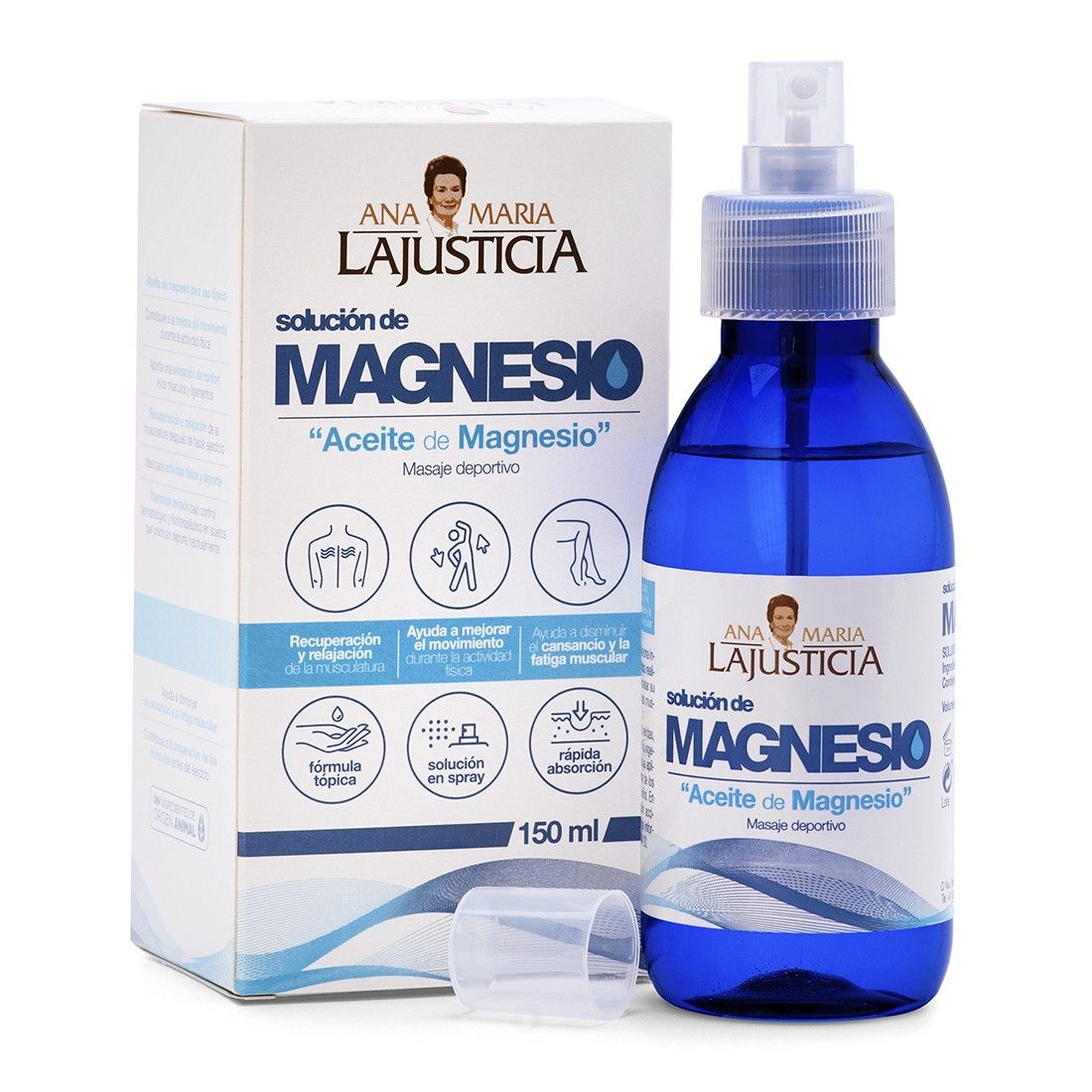 ACEITE DE MAGNESIO - 150ml - Ana Maria LaJusticia ACEITE DE MAGNESIO - 150ml - Ana Maria LaJusticia