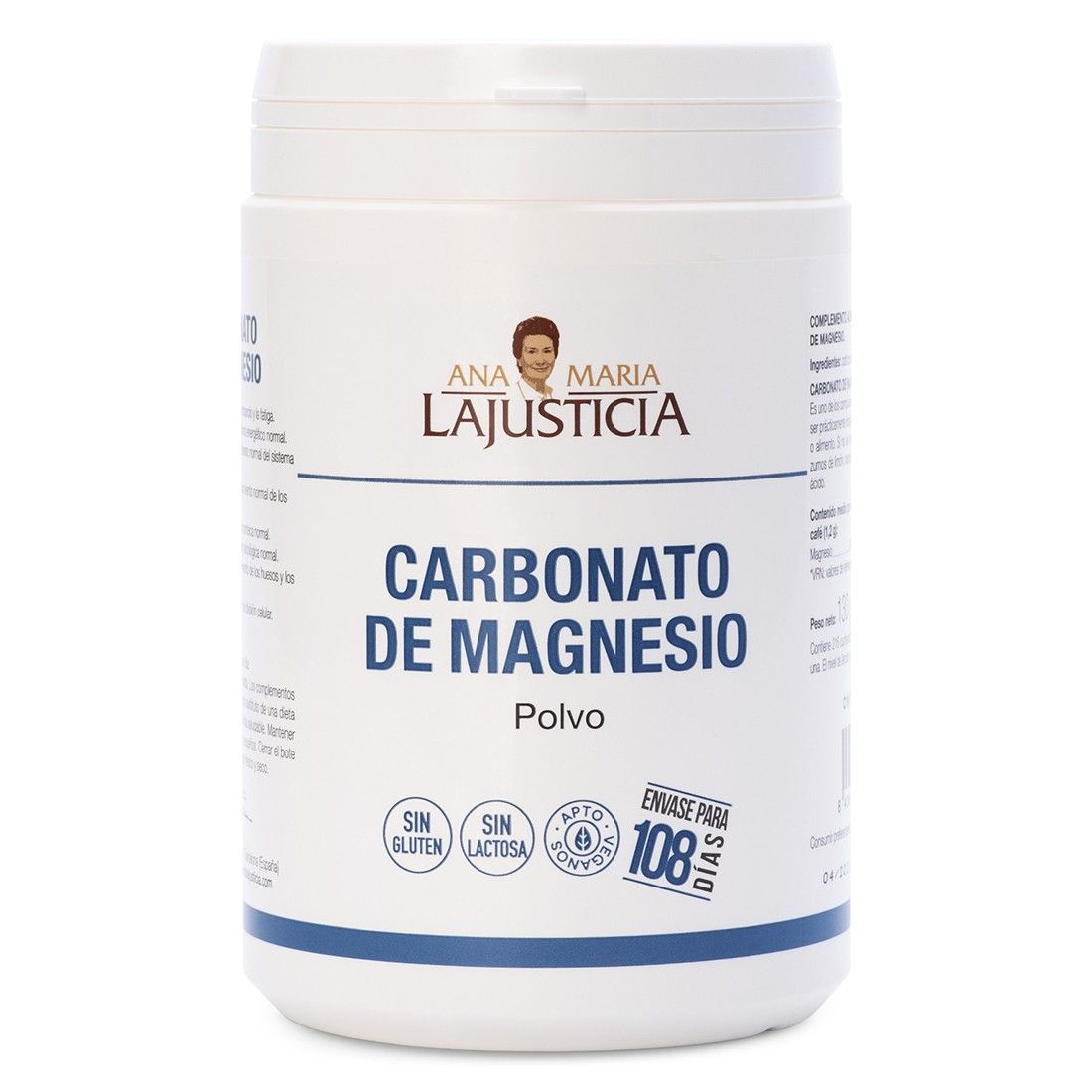 CARBONATO DE MAGNESIO (130 gr) - Polvo - Ana Maria LaJusticia