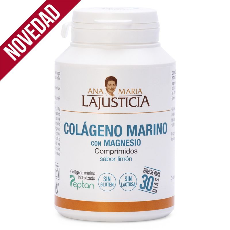 COLÁGENO MARINO CON MAGNESIO Sabor limón (180 comp.) - Ana Maria LaJusticia