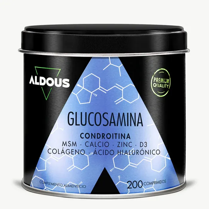 ALDOUS Glucosamina con Condroitina, MSM, Vitaminas y Minerales