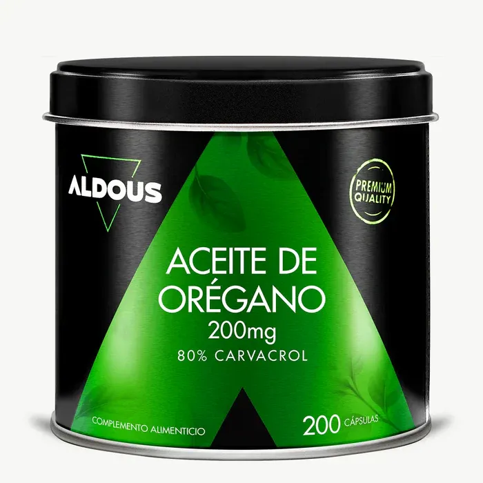 ALDOUS Aceite de Orégano - 80% Carvacrol