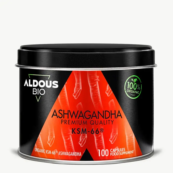 ALDOUS Ashwagandha - Extracto de Raíz KSM-66 ® Ecológico