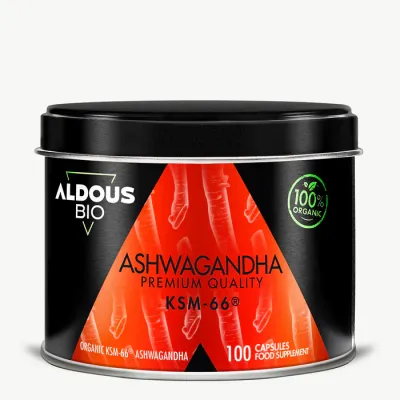 ALDOUS Ashwagandha - Extracto de Raíz KSM-66 ® Ecológico