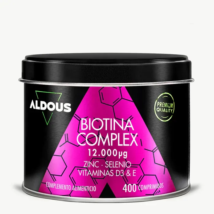ALDOUS Biotina con Zinc, Selenio, Vitamina D3 y Vitamina E