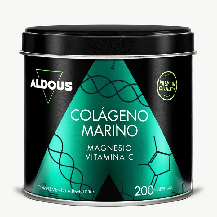 ALDOUS Colágeno Marino - Hidrolizado con Magnesio y Vitamina C