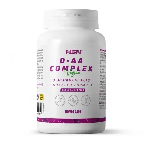 HSN D-AA (ÁCIDO D-ASPÁRTICO) 1000mg COMPLEX