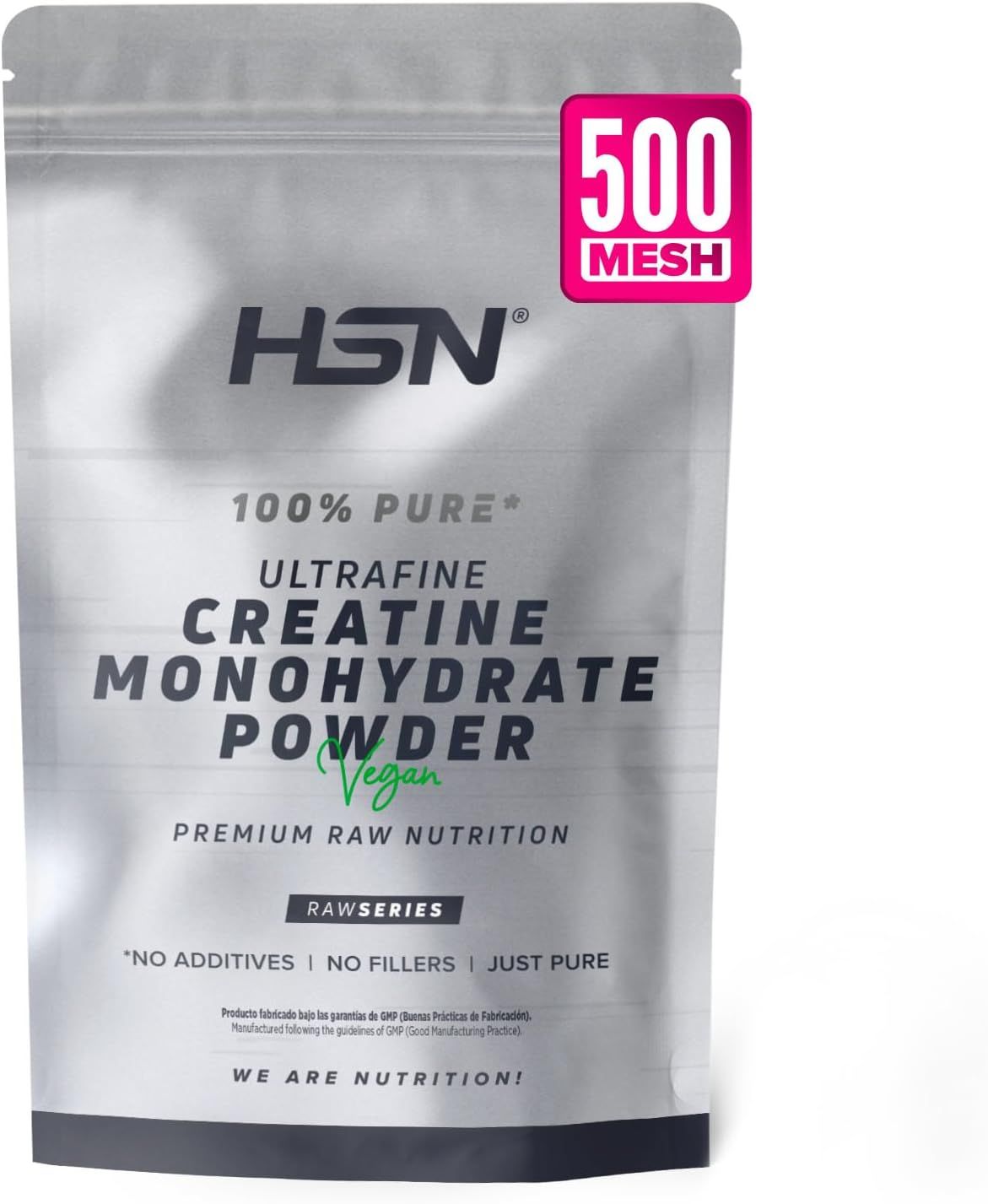 HSN CREATINA MONOHIDRATO ULTRAFINA EN POLVO