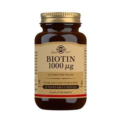 SOLGAR BIOTINA 1000 MCG