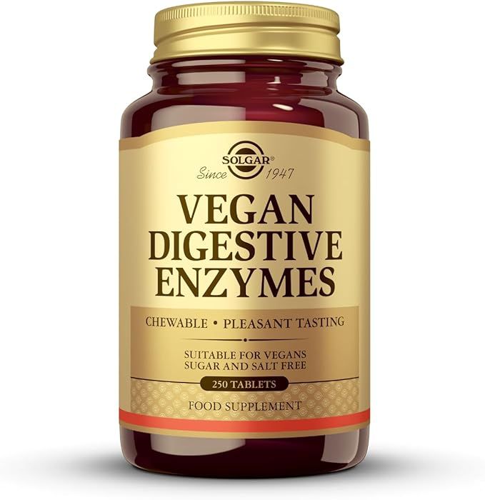 SOLGAR ENZIMAS DIGESTIVAS VEGANAS