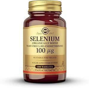 SOLGAR Selenio 100 μg - 100 comprimidos