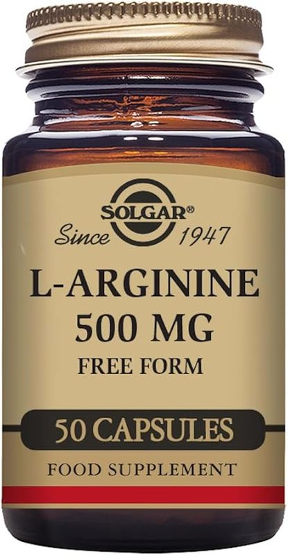 SOLGAR L-ARGININA 500 MG