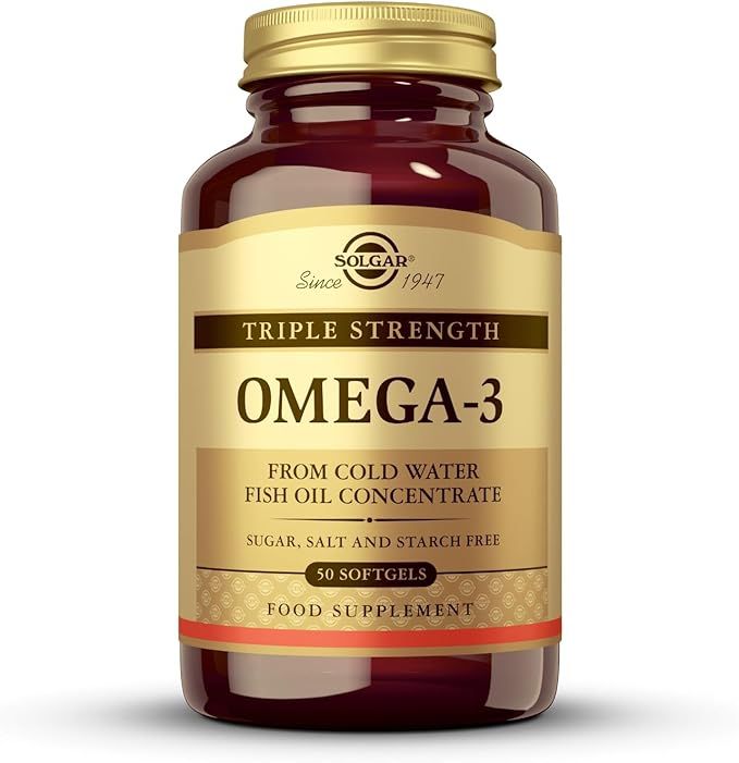 SOLGAR OMEGA-3 TRIPLE CONCENTRACION