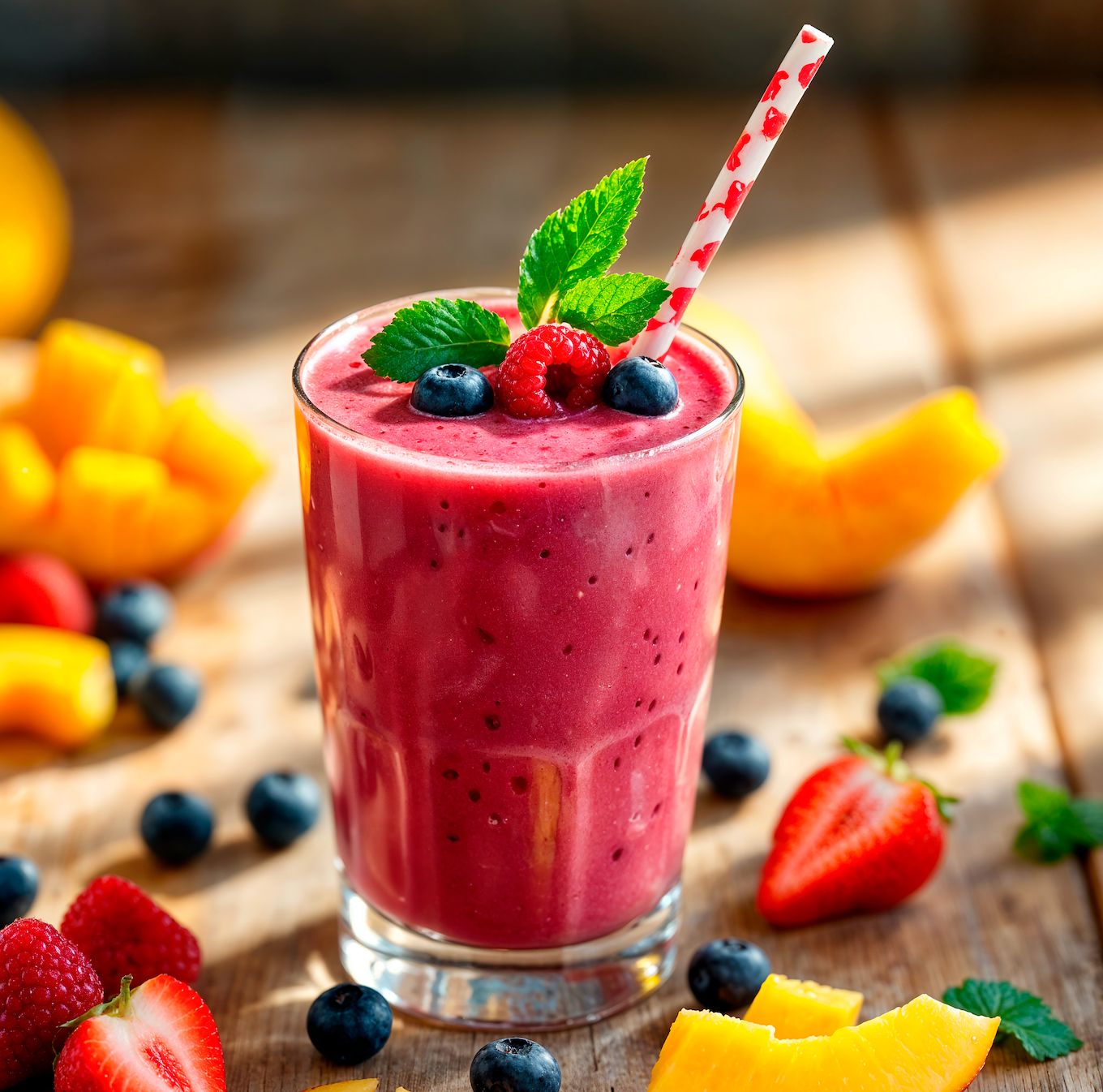 STRAWBERRY BANANA SMOOTHIE