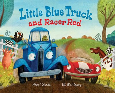 Little Blue Truck and Racer Red (Hardcover)