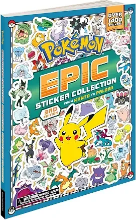 Pokémon Epic Sticker Collection (Paperback)