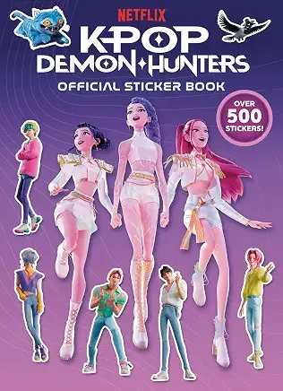 K-Pop Demon Hunters Official Sticker Book (Paperback)
