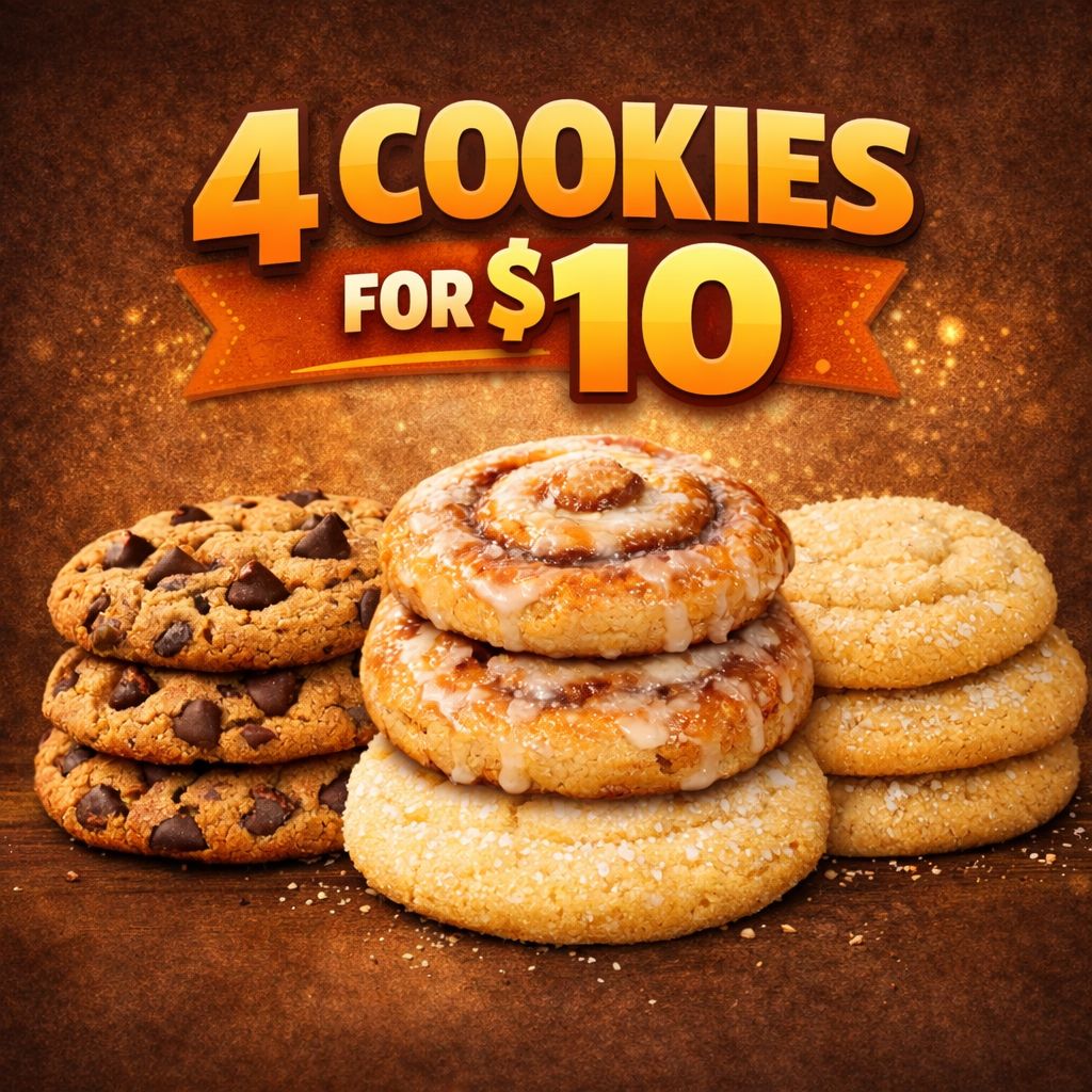 Cookie 4 pack