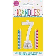 LED No 7 Candles
