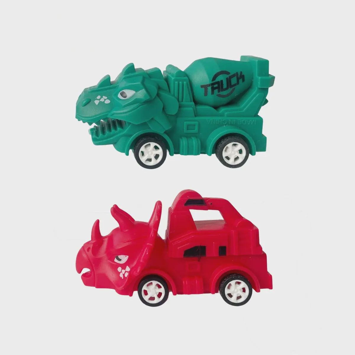 Pull Back Mini Dino Truck