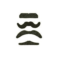 4 ct. Mustaches