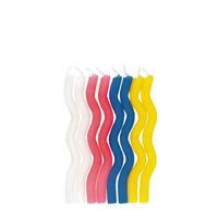 Zig Zag Birthday Candles 8ct