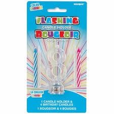 LED No 8 Candles