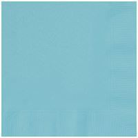 Terrific Teal Solid Luncheon Napkins 40ct