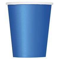 Royal Blue Solid 9oz Paper Cups 20ct