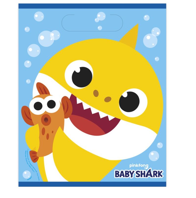 Baby Shark Loot Bags 8ct