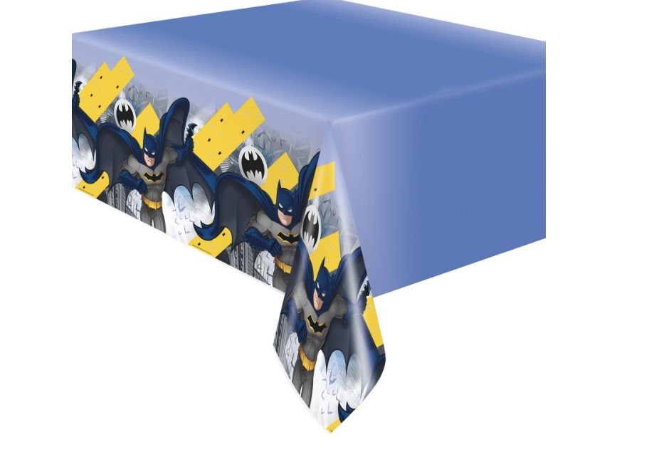 Batman Rectangular Plastic Table Cover 54" x 84"