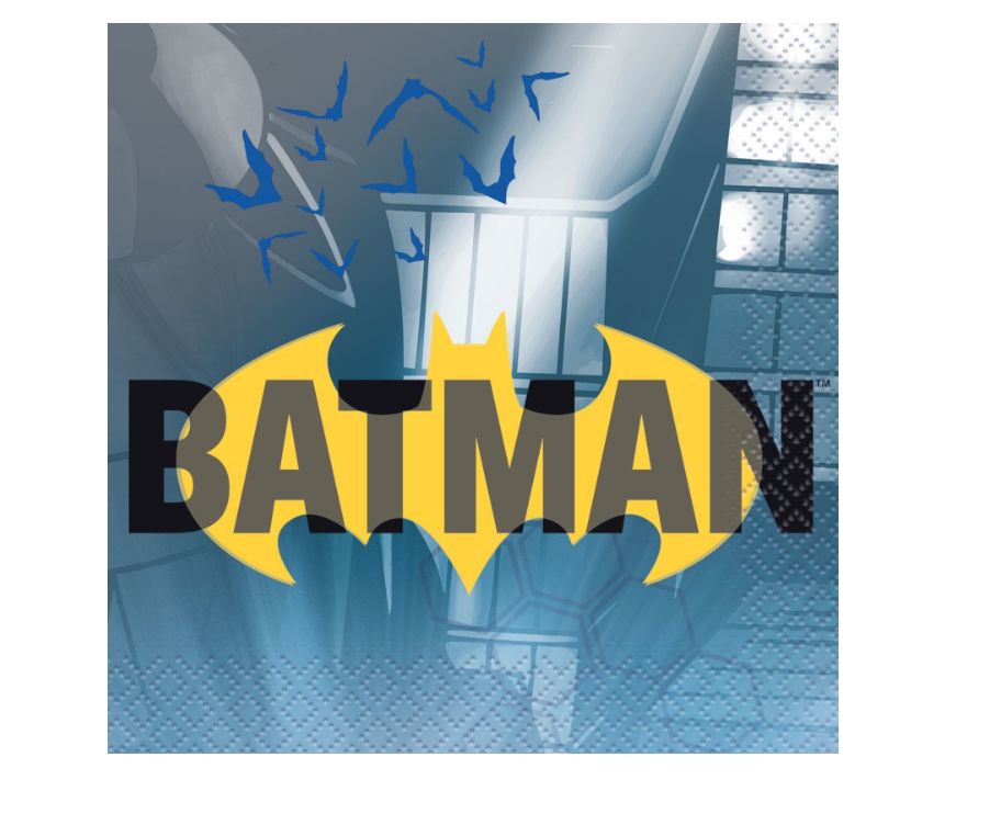 Batman Beverage Napkins 16ct