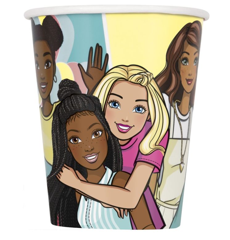 Barbie 9oz Paper Cups 8ct