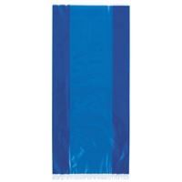 Royal Blue Cellophane Bags 30ct