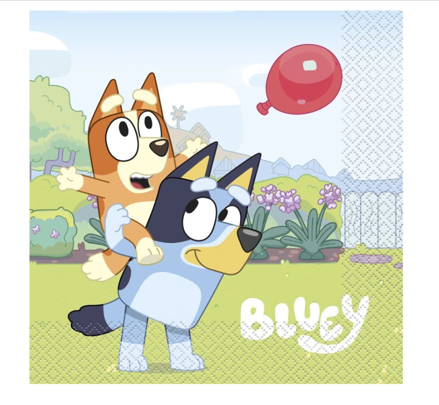 Bluey Luncheon Napkins 16ct