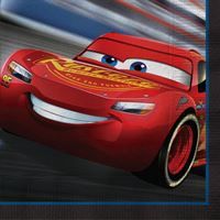 Disney Cars 3 Movie Beverage Napkins 16ct