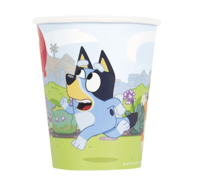 Bluey 9oz Paper Cups 8ct