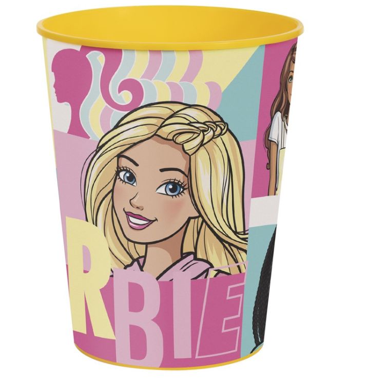 Barbie 16oz Plastic Stadium Cup