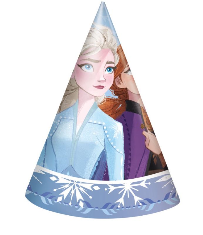 Disney Frozen 2 Party Hats 8ct