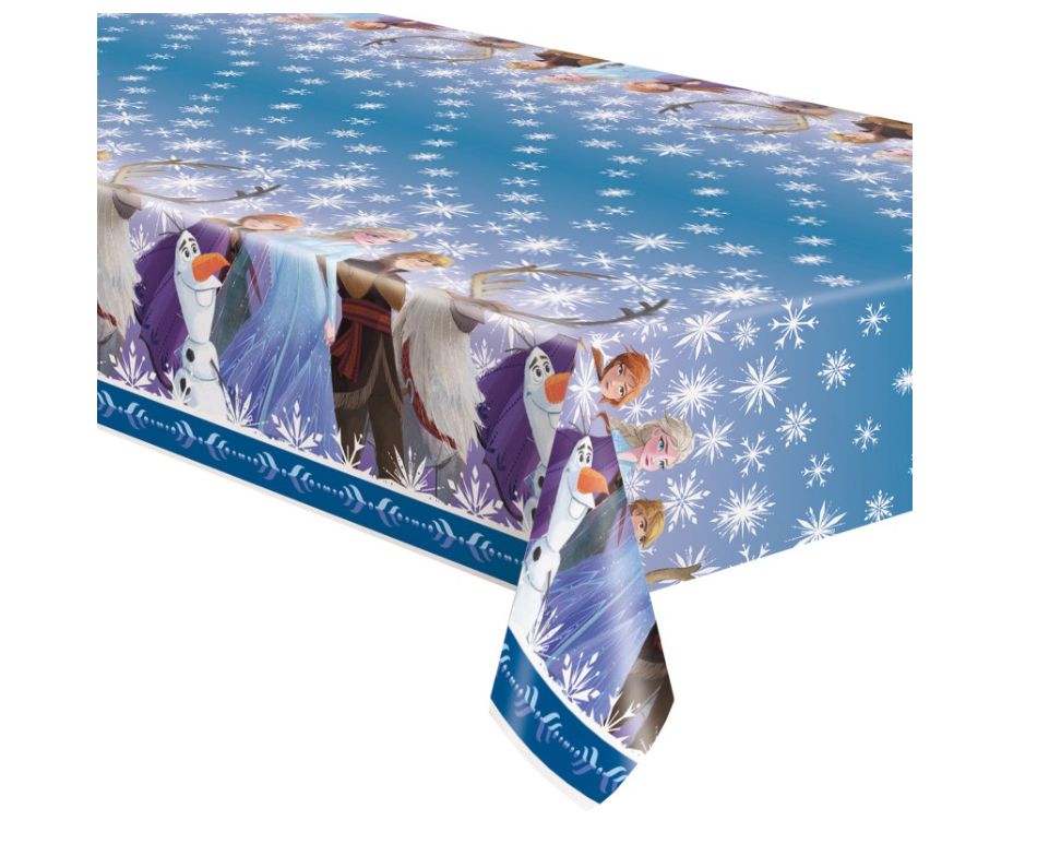 Disney Frozen 2 Rectangular Plastic Table Cover 54" x 84"