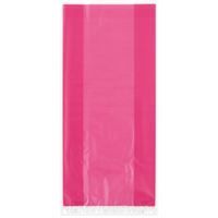 Hot Pink Cellophane Bags 30ct