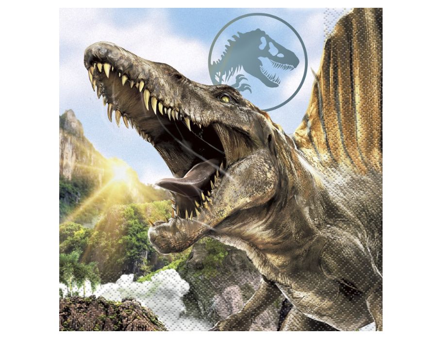 Jurassic World 4 Luncheon Napkins 16ct